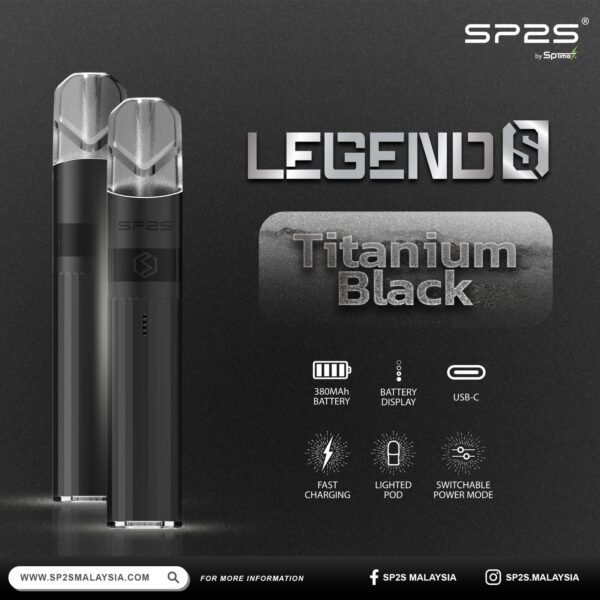 新品上市 | SP2S升級版電鍍鈦色主機/通用於一代煙彈