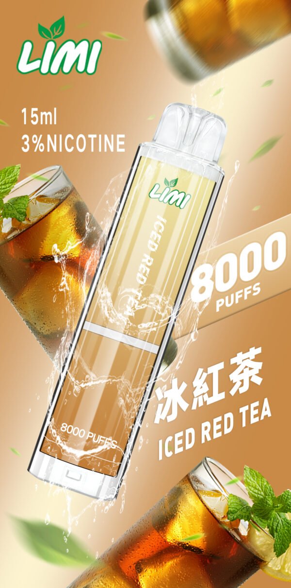 【LIMI】發光抛棄式電子煙 8000口辣妹發光棒 | 現貨供應